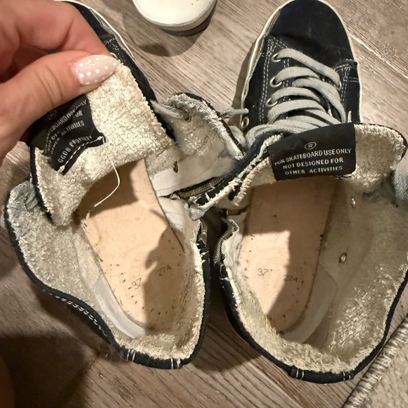 Golden goose delux brand denim high tops 37 - Picture 5 of 6